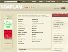 Tablet Screenshot of goaflam.net